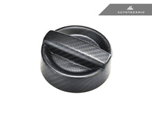 Load image into Gallery viewer, AutoTecknic Dry Carbon Competition Oil Cap Cover - F55/ F56/ F57 MINI Cooper