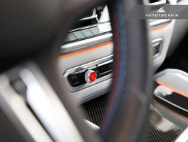 AutoTecknic Bright Red Audio Volume Button - G22/ G23/ G26 4-Series