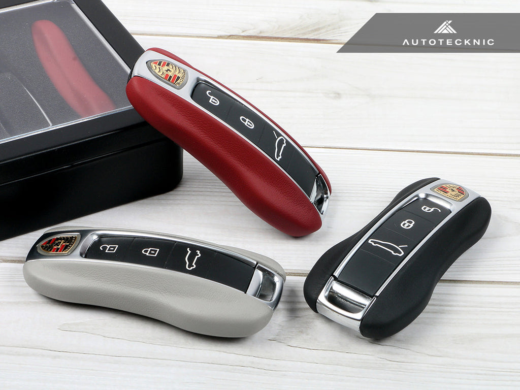 AutoTecknic Leather Key Remote Trim - Porsche