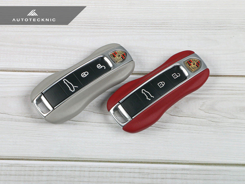 AutoTecknic Leather Key Remote Trim - Porsche