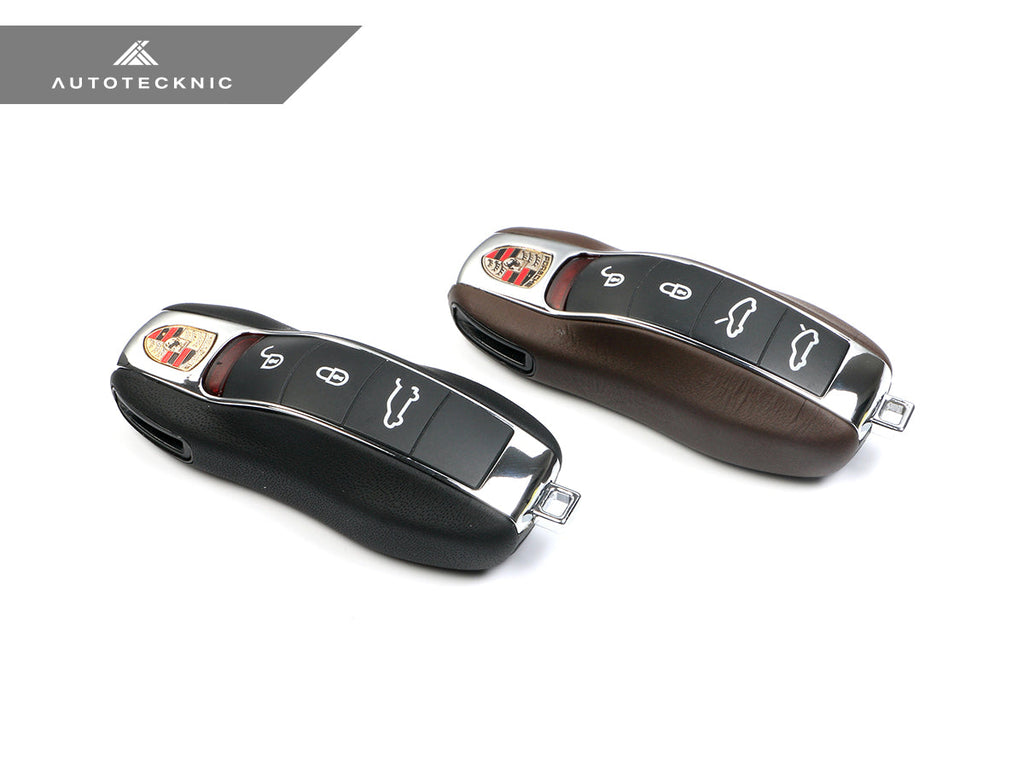 AutoTecknic Leather Key Remote Trim - Porsche