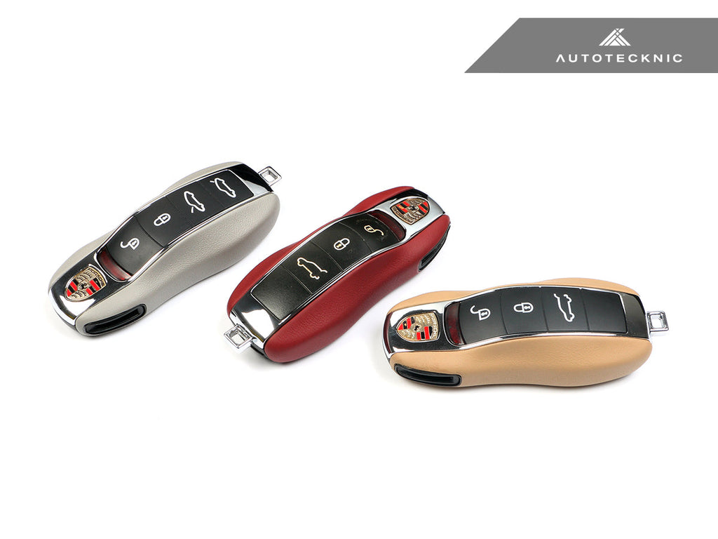 AutoTecknic Leather Key Remote Trim - Porsche