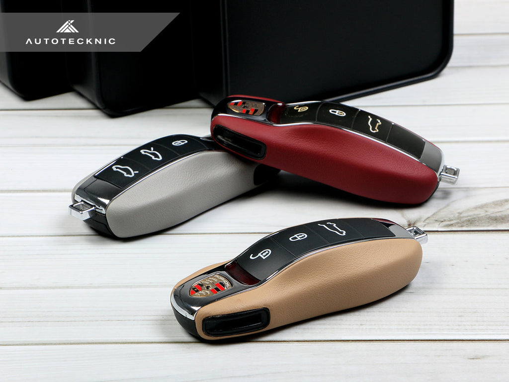 AutoTecknic Leather Key Remote Trim - Porsche