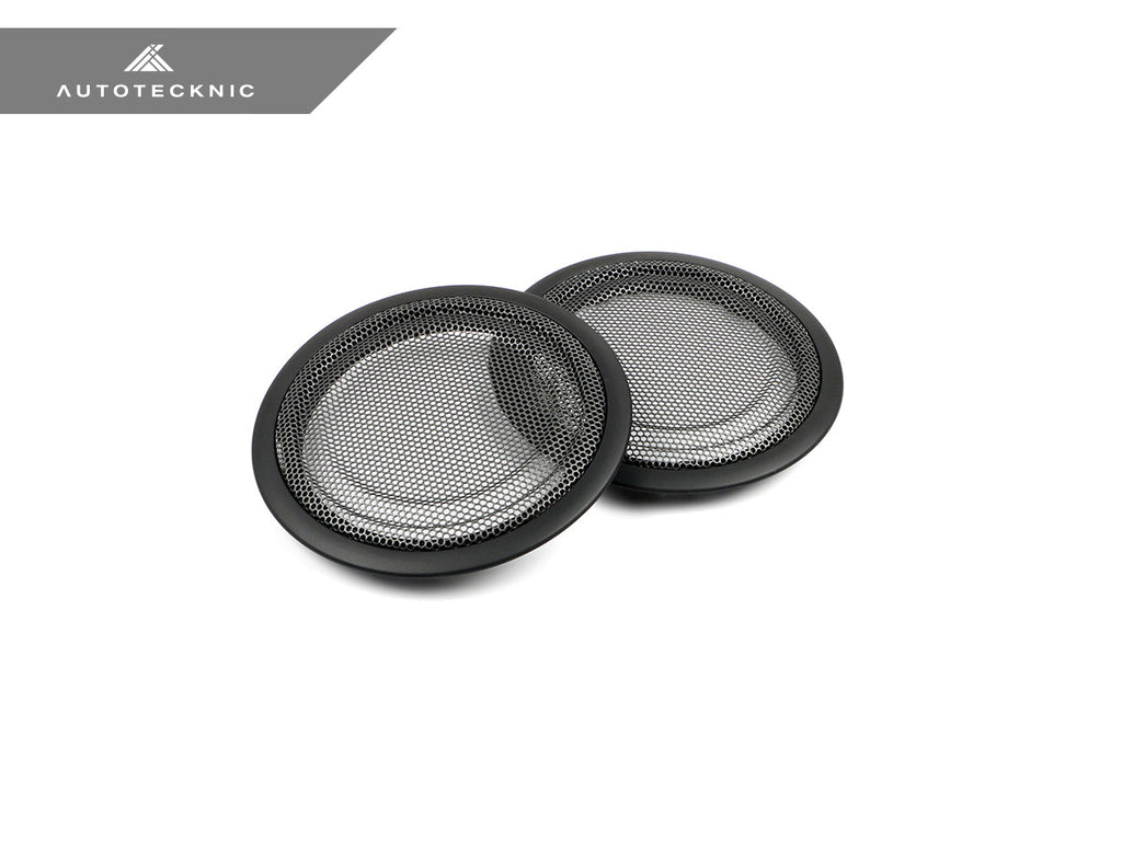 AutoTecknic Door Panel Speaker Mesh Cover Set - BMW F-Chassis