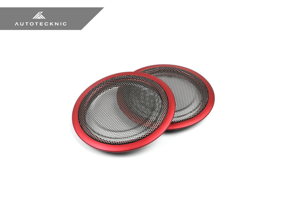 AutoTecknic Door Panel Speaker Mesh Cover Set - BMW F-Chassis