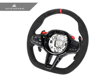 Load image into Gallery viewer, AutoTecknic G8X LCI Alcantara Steering Wheel - G8X M2/ M3/ M4