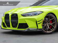 Load image into Gallery viewer, AutoTecknic Front Bumper Dry Carbon Canard Set - G80 M3 | G82 M4