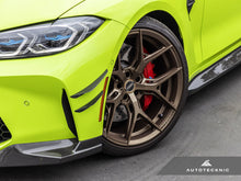 Load image into Gallery viewer, AutoTecknic Front Bumper Dry Carbon Canard Set - G80 M3 | G82 M4