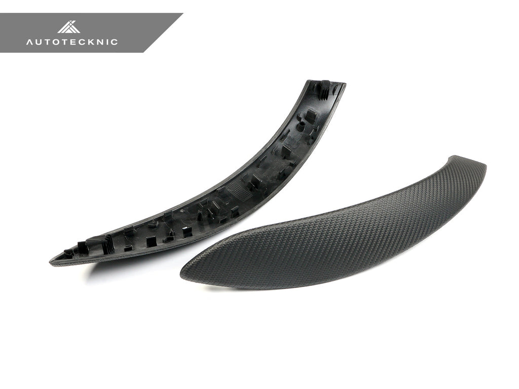 AutoTecknic Carbon Door Grip Handle Trim Set - F30 3-Series | F32 4-Series