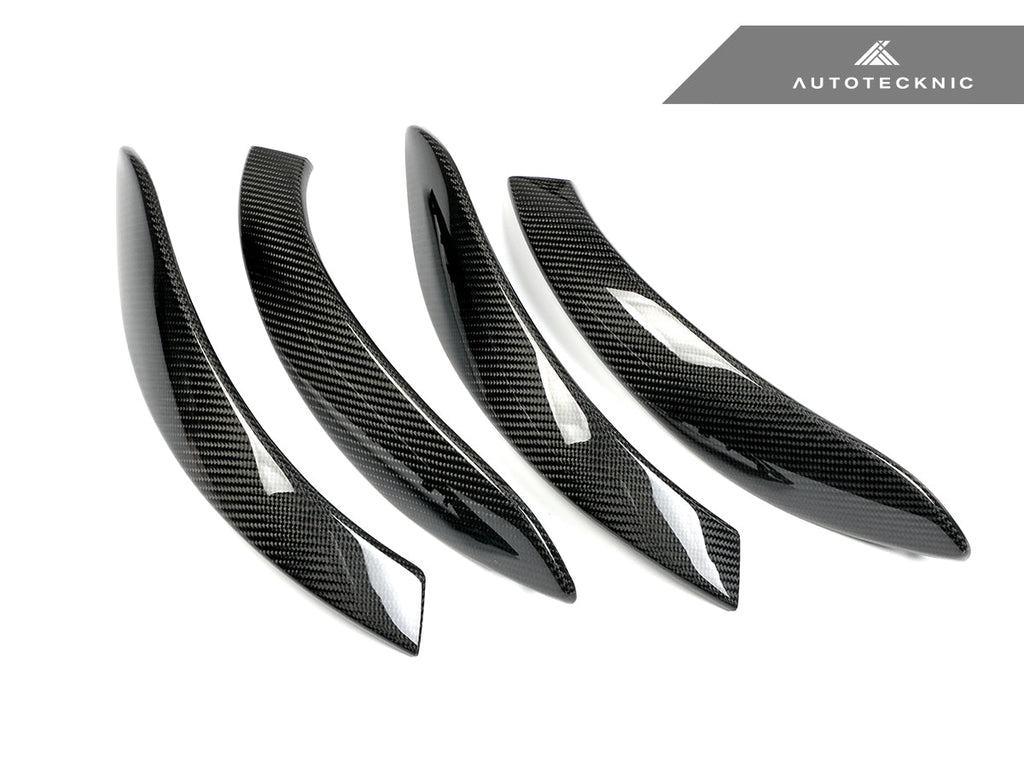 AutoTecknic Carbon Door Grip Handle Trim Set - F30 3-Series | F32 4-Series