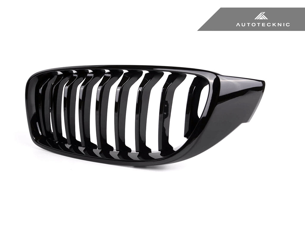 AutoTecknic Gloss Black Front Grille Set - F32/ F36 4-Series