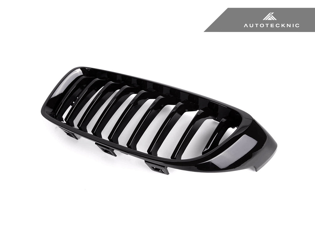 AutoTecknic Gloss Black Front Grille Set - F32/ F36 4-Series