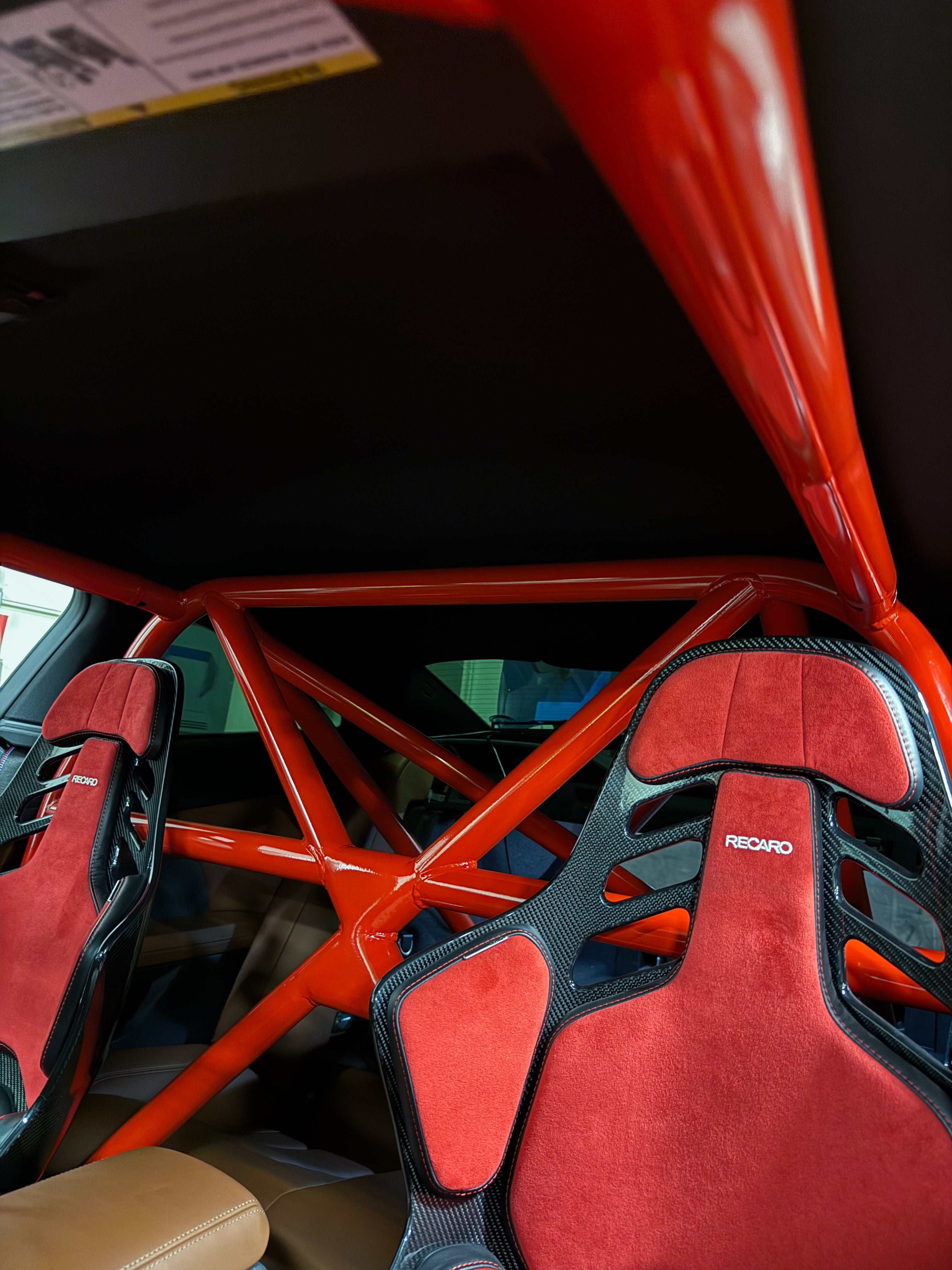 StudioRSR Tesseract CWC 6-point BMW M4 Roll Cage / Roll Bar (G82)