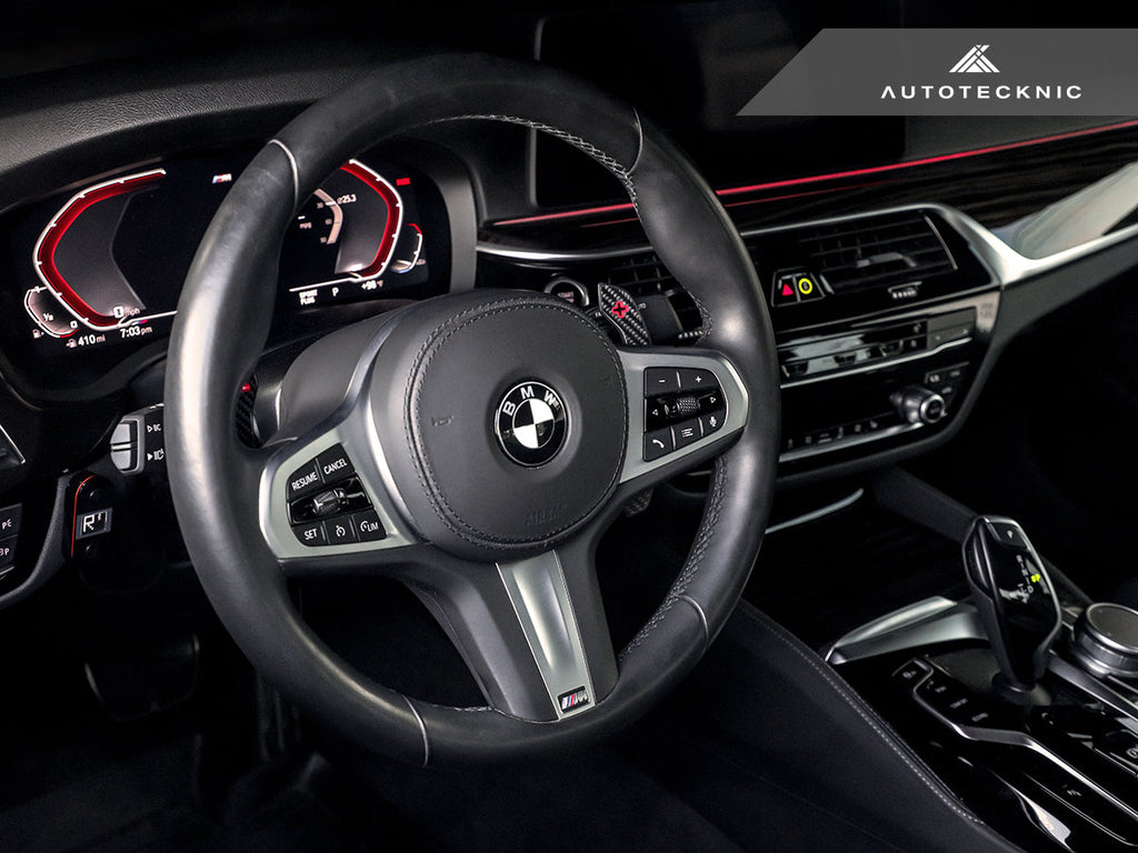 AutoTecknic Carbon Fiber Pole Position Shift Paddles - F90 M5