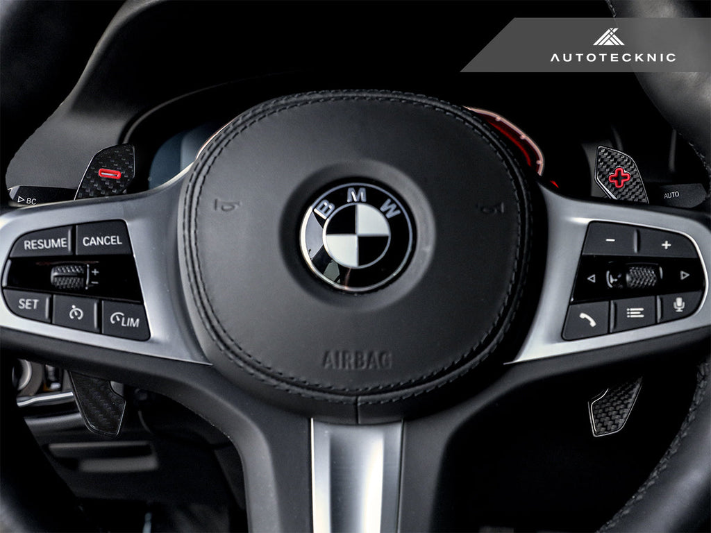 AutoTecknic Carbon Fiber Pole Position Shift Paddles - F90 M5