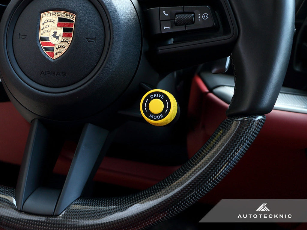 AutoTecknic Painted Drive Mode Selector Switch Dials - Porsche