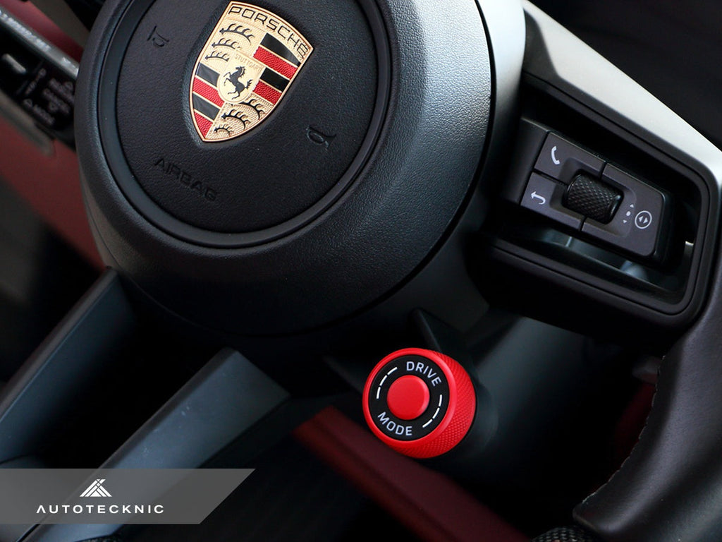 AutoTecknic Painted Drive Mode Selector Switch Dials - Porsche