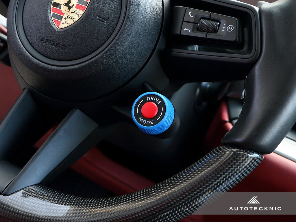 AutoTecknic Painted Drive Mode Selector Switch Dials - Porsche