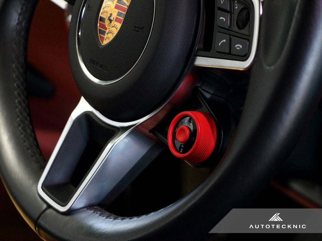 AutoTecknic Painted Drive Mode Selector Switch Dials - Porsche