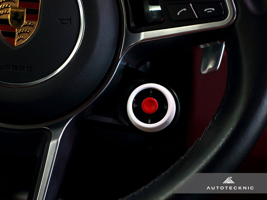 AutoTecknic Painted Drive Mode Selector Switch Dials - Porsche