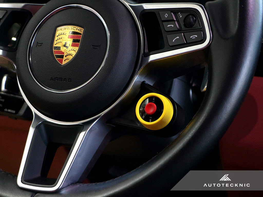 AutoTecknic Painted Drive Mode Selector Switch Dials - Porsche