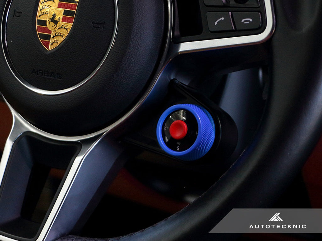 AutoTecknic Painted Drive Mode Selector Switch Dials - Porsche