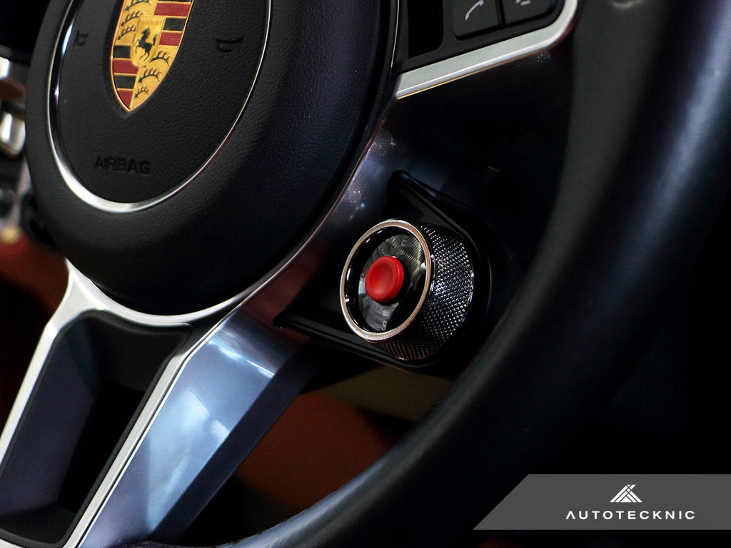 AutoTecknic Painted Drive Mode Selector Switch Dials - Porsche