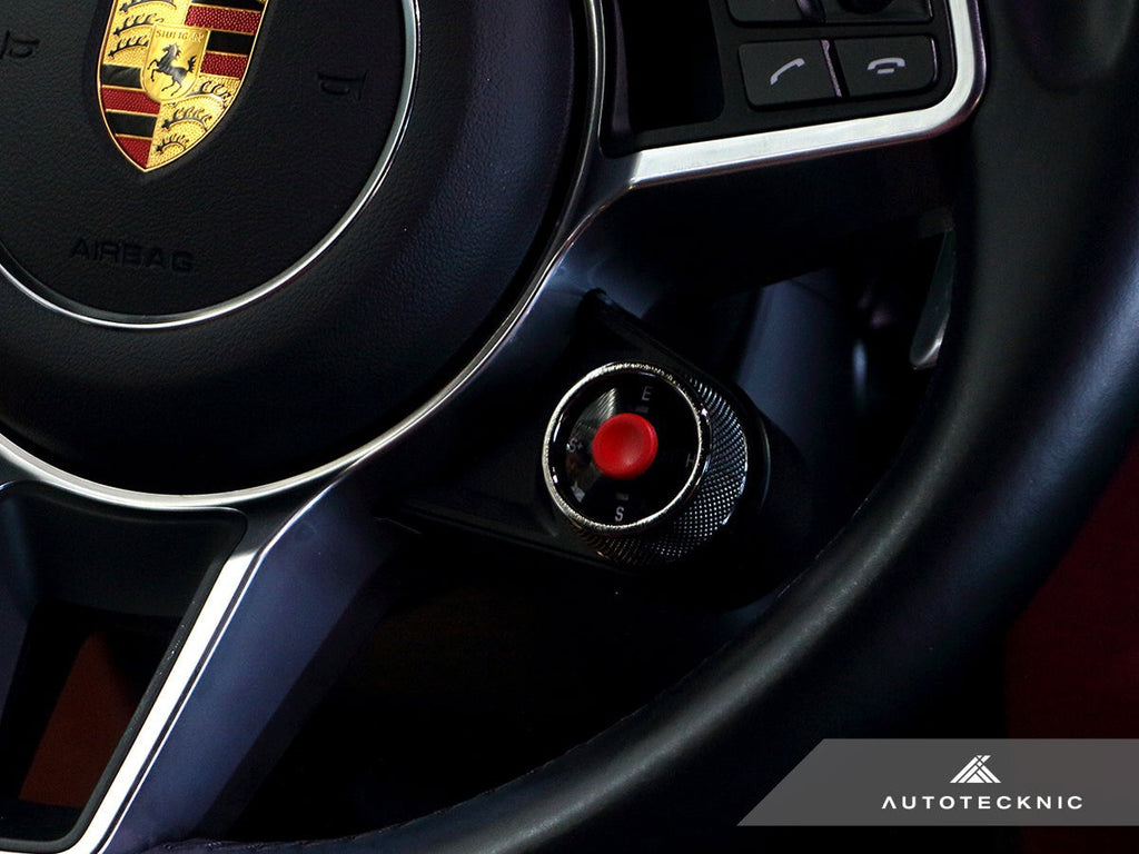 AutoTecknic Painted Drive Mode Selector Switch Dials - Porsche