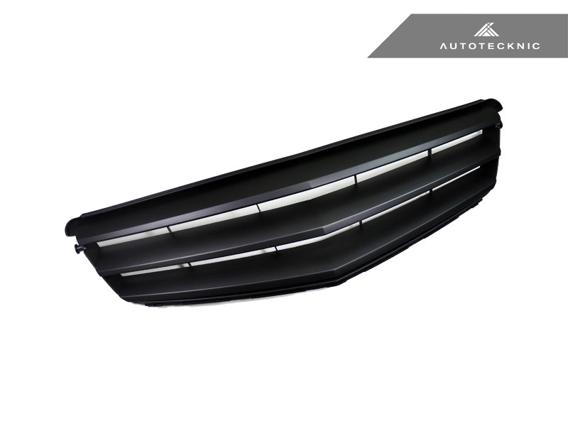 AutoTecknic Stealth Black Front Grille - Mercedes Benz W204 C-Class Sedan 2008-2013