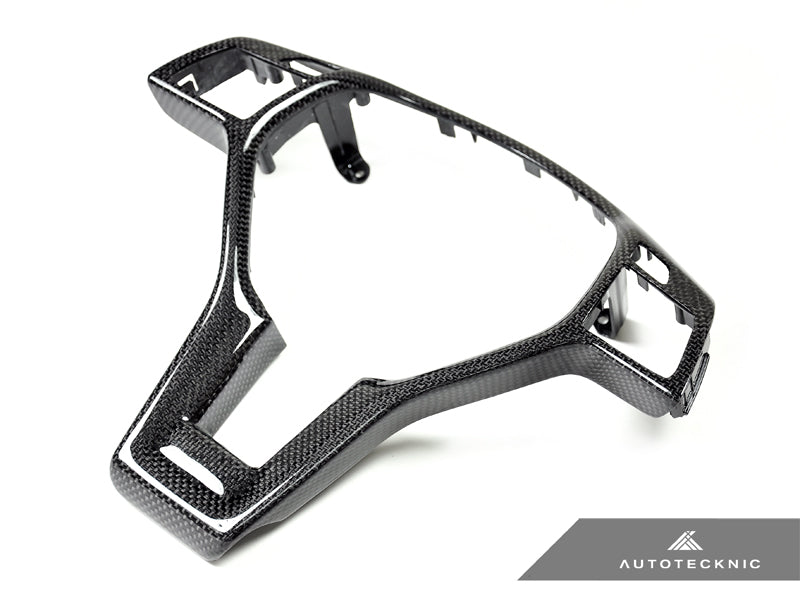 AutoTecknic Carbon Fiber Steering Wheel Trim - Mercedes Benz Various Vehicles