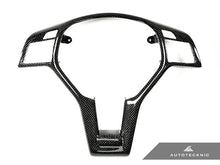 Load image into Gallery viewer, AutoTecknic Carbon Fiber Steering Wheel Trim - Mercedes Benz Various Vehicles