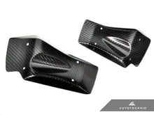 Load image into Gallery viewer, AutoTecknic Dry Carbon Fiber Brake Cooling Duct - Nissan R35 GT-R