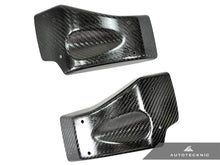 Load image into Gallery viewer, AutoTecknic Dry Carbon Fiber Brake Cooling Duct - Nissan R35 GT-R