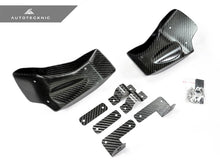 Load image into Gallery viewer, AutoTecknic Dry Carbon Fiber Brake Cooling Duct - Nissan R35 GT-R