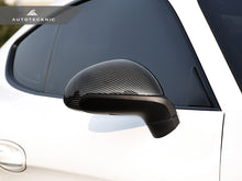 Load image into Gallery viewer, AutoTecknic Replacement Carbon Fiber Mirror Covers - Porsche 991 Carrera | 981 Cayman / Boxster