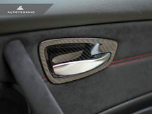 Load image into Gallery viewer, AutoTecknic Dry Carbon Interior Door Handle Trim Set - E82 1M | 1-Series