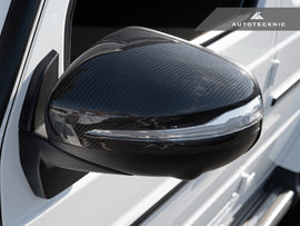 AutoTecknic Replacement Dry Carbon Mirror Covers - Mercedes-Benz X167 GLS