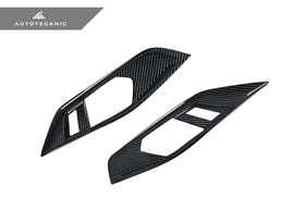 AutoTecknic Dry Carbon Interior Door Handle Trim Set - G22 4-Series