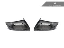 Load image into Gallery viewer, AutoTecknic Dry Carbon Fiber Mirror Covers - Tesla Model Y