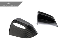 Load image into Gallery viewer, AutoTecknic Dry Carbon Fiber Mirror Covers - Tesla Model Y