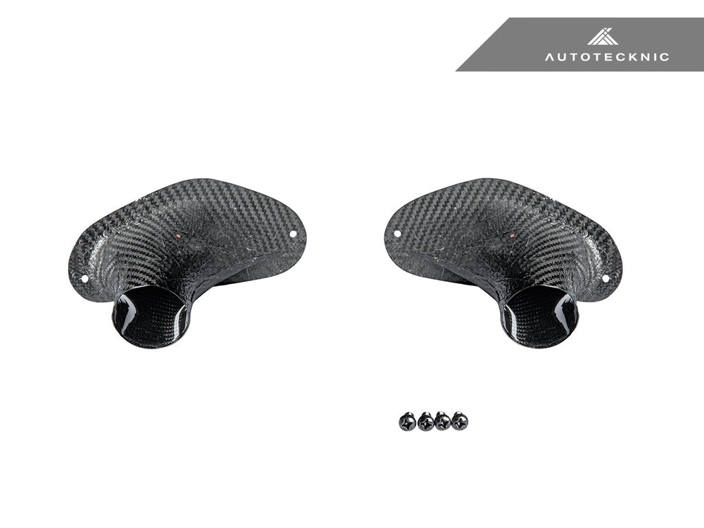 AutoTecknic Dry Carbon Brake Cooling Ducts - F87 M2 Competition | M2 CS