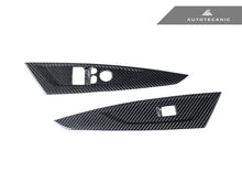 Load image into Gallery viewer, AutoTecknic Dry Carbon Window Switch Panel Trim Set - G22 4-Series