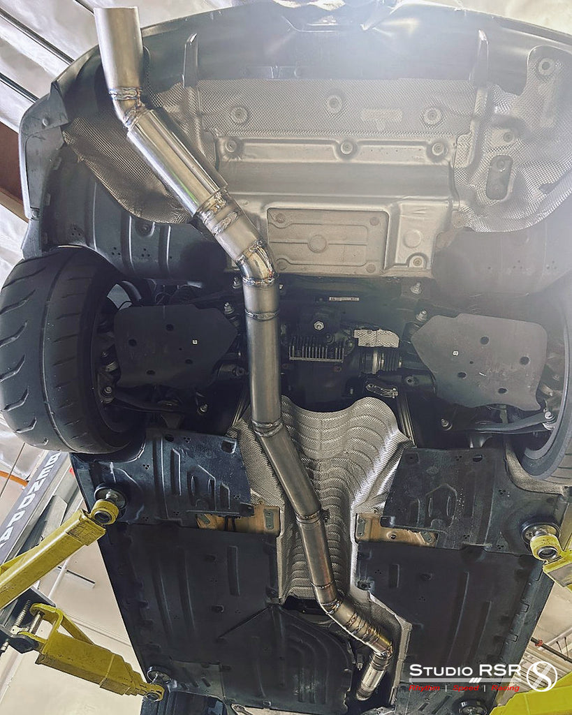 PRIME Titanium Single-Exit Exhaust for A90 / A91 Supra (MK5)