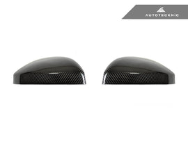 AutoTecknic Replacement Carbon Mirror Covers - Audi 8S MK3 TT/ TTS 15-17 | 4S MK2 R8 16-18