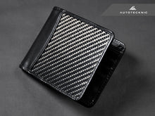 Load image into Gallery viewer, AutoTecknic Textured Matte Carbon Fiber Bi-Fold Wallet
