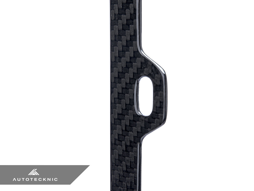 AutoTecknic Dry Carbon Fiber License Plate Frame