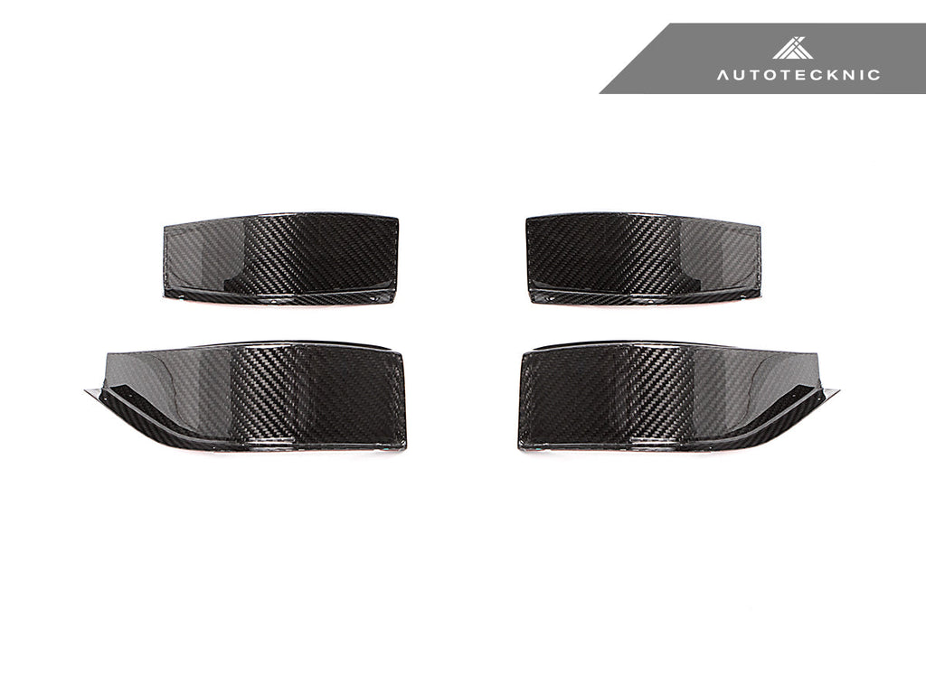 AutoTecknic GT4 Dry Carbon Bumper Canard Set - G80 M3 | G82 M4