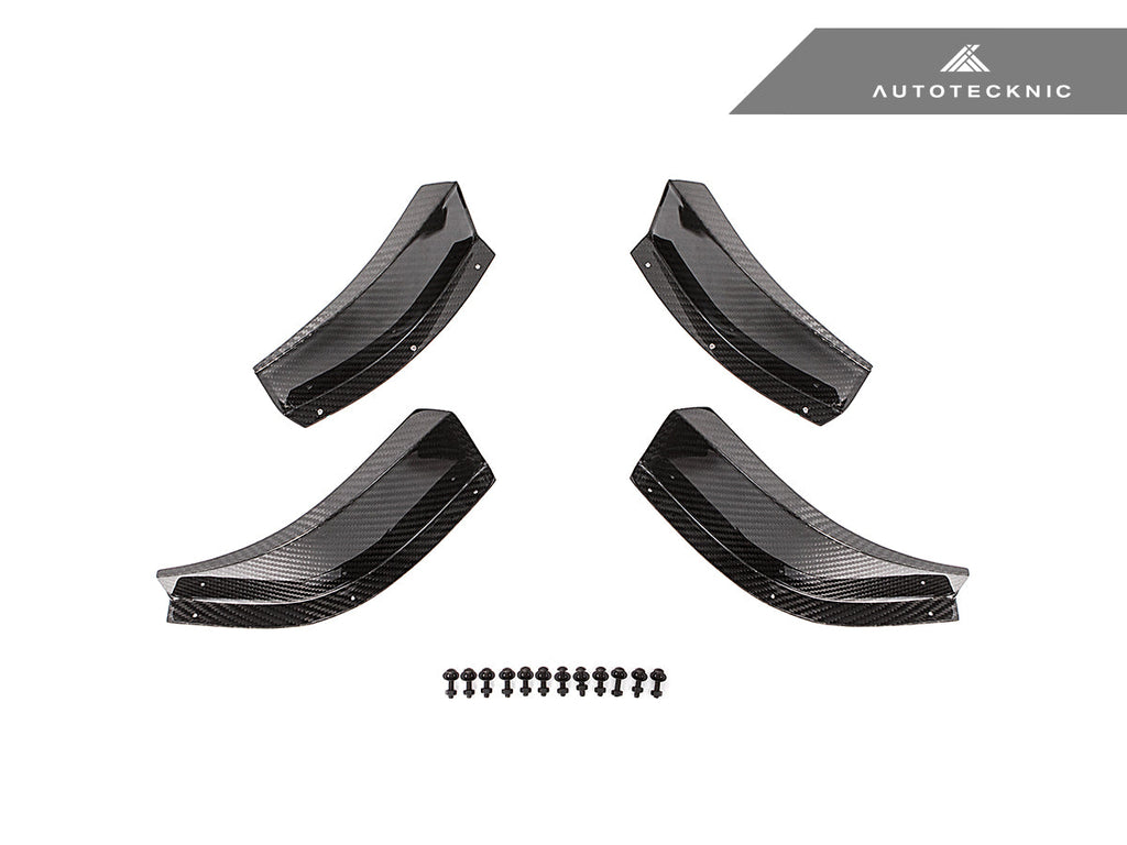 AutoTecknic GT4 Dry Carbon Bumper Canard Set - G80 M3 | G82 M4