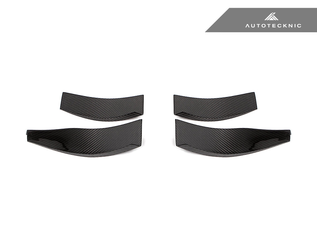 AutoTecknic GT4 Dry Carbon Bumper Canard Set - G80 M3 | G82 M4