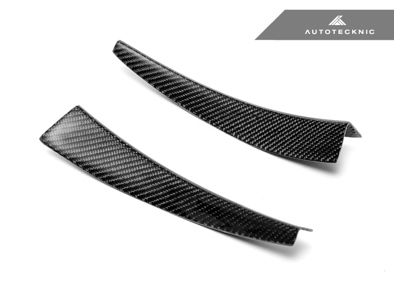 AutoTecknic Front Bumper Dry Carbon Canard Set - F80 M3 | F82/ F83 M4